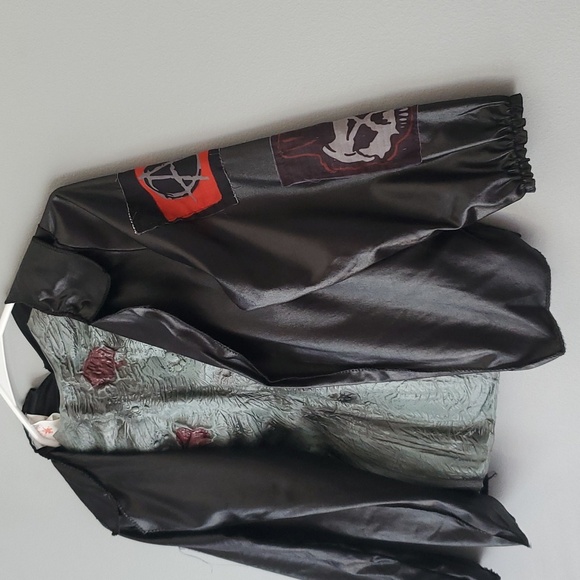 Rubies Punk Zombie 3 PC Halloween Mask Outfit Costume Boys MED 54 to 70 Pounds - Picture 3 of 13